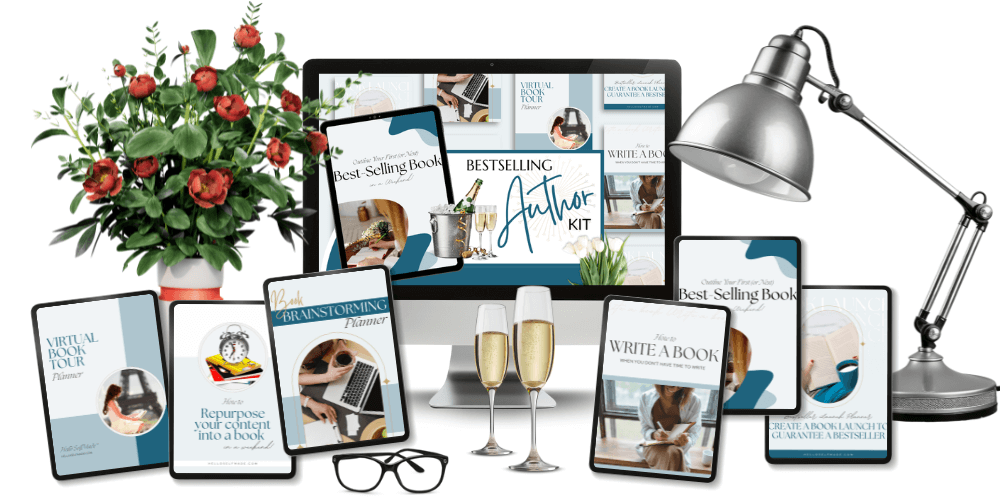 Bestselling Author Kit Mockup