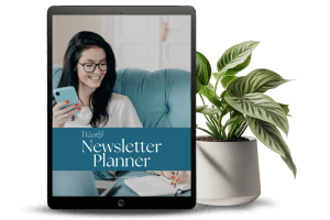 Weekly Newsletter Planner Image
