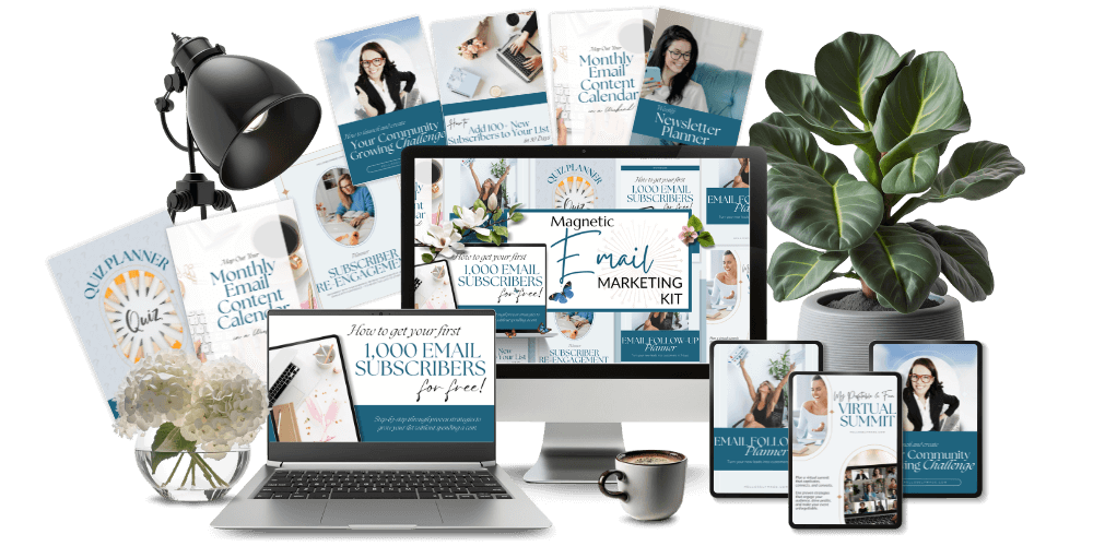 Magnetic Email Marketing Kit Mockup